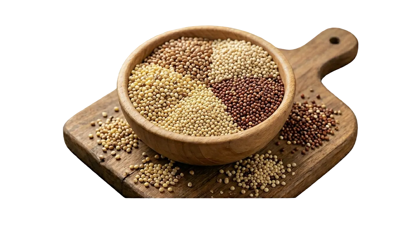 Export quality millets — bulk agro-food export by Opiz Global
